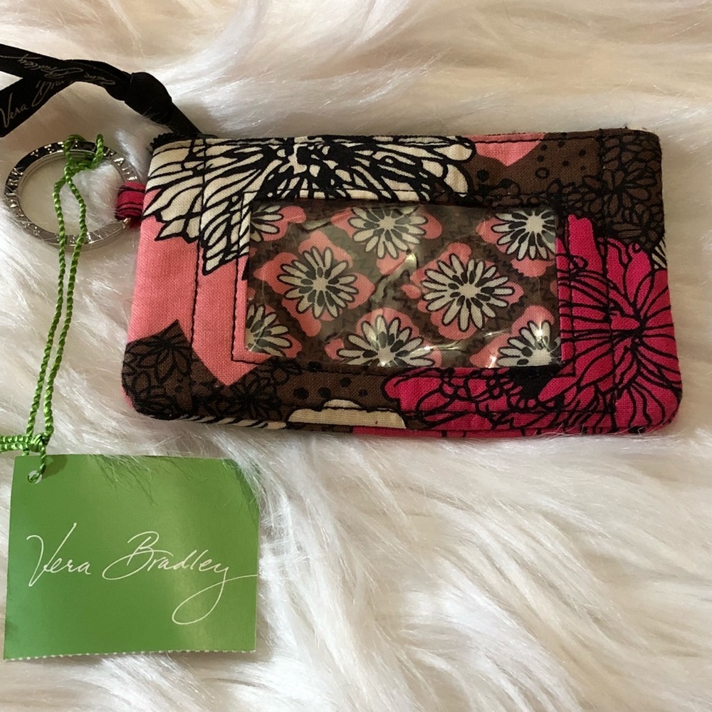NWT Vera Bradley zip ID case